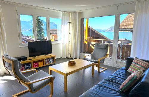Merligen Apartment | Lake Thun Alps Scenic Views and Concierge by SwissHut