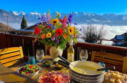 Goldiwil Ski Chalet | Lake Thun Alps Scenic Views and Concierge by SwissHut