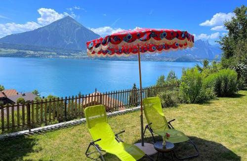 Merligen Ski Chalet | Lake Thun Alps Scenic Views and Concierge by SwissHut
