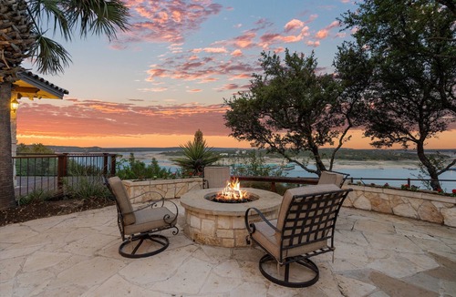 Marshall's Point House | Lake Travis Estate, Pool + Hot Tub + Boat Slip + 160' Views
