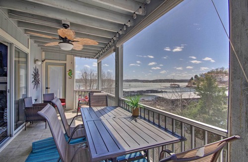 Village of Four Seasons Condo | Lake-View Patio, Pool Access! Regatta Bay Condo