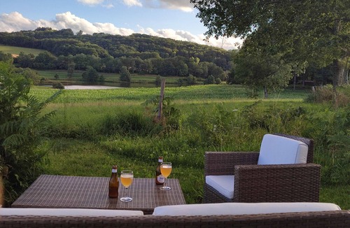 Senaillac-Latronquiere House | Lake view, Beach, Quiet and kayaks