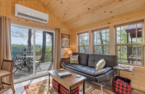 White County Cabin | Lake View Adventure Cabin at Bear Bluff Retreat