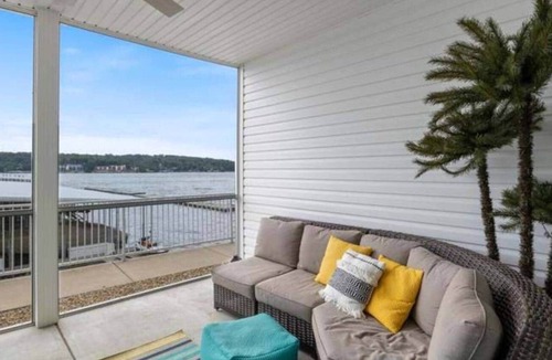 Rocky Mount Condo | Lake View Condo Amazing Pool Yard Games Fire Pits