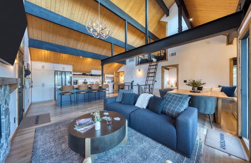 Carnelian Bay Cabin | Lake View, Firepit, Game Room | Remodeled | Nightingale Overlook by AvantStay