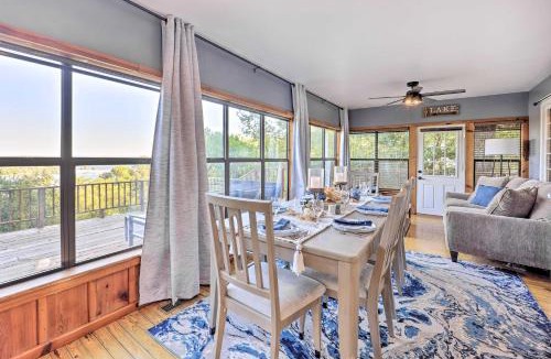 Bernice House | Lake-View Home w/Deck + Gas Grill in Bernice!