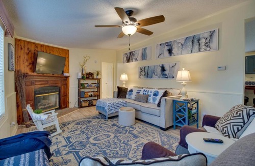 Mountain Home House | Lake-View Mountain Home Retreat w/Fire Pit!