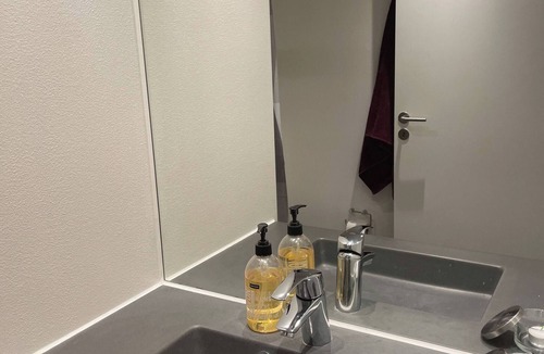 Skanderborg Apartment | Lake view, private balcony