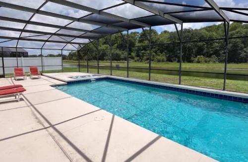 Crescent Lakes House | Lake View Retreat, South-Facing Pool, Spa & Game Room – Quiet Community