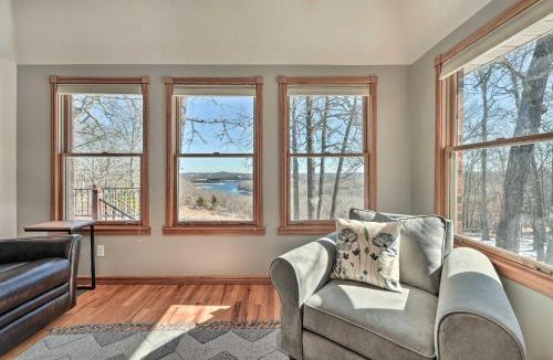 Mountain Home House | Lake-View Retreat w/Fire Pit in Mountain Home!