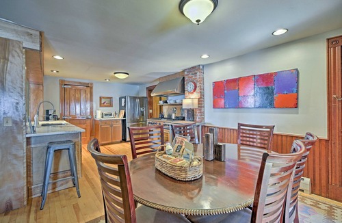 Charlotte Apartment | Lake views, casual elegance, chef's kitchen, at state park.