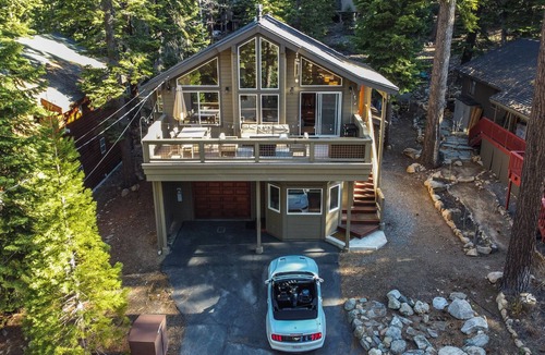 Carnelian Bay House | Lake Views, Hot Tub, Walk to Beach!