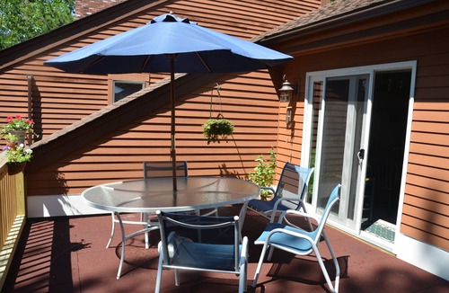 Melvin Village Condo | Lake Winnipesaukee beachfront property.