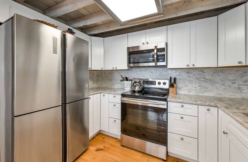 Weirs Beach House | Lake Winnipesaukee Waterfront with Dock