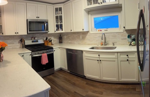 Chautauqua House | Lakefront 2-bedroom home with dock and AC, minutes from Chautauqua, Sleeps 6