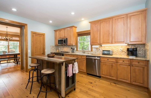 Mill Spring House | Lakefront 3BR w Private Dock Firepit Free Tix