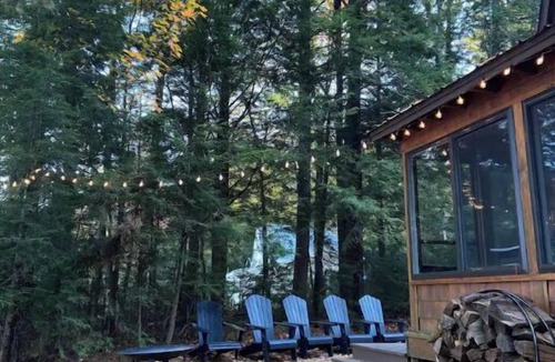 Caroga Lake House | Lakefront A-Frame Cabin located in the Adirondacks
