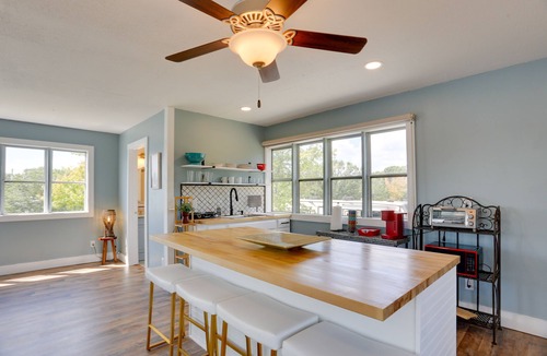 Centre Cabin | Lakefront Alabama Escape w/Boat Dock & Fire Pit!