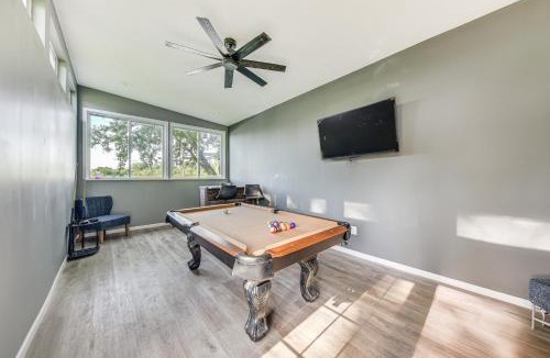 Antioch House | Lakefront Antioch Home w/Dock, Grill, Game Room!