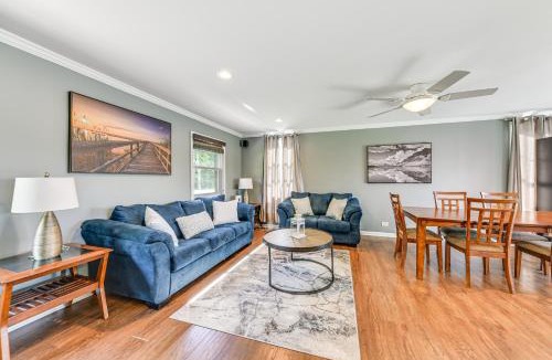 Antioch House | Lakefront Antioch Home w/Dock, Grill, Game Room!