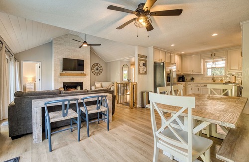 Gainesville House | Lakefront, Boat Dock, Game Room, Backyard Oasis