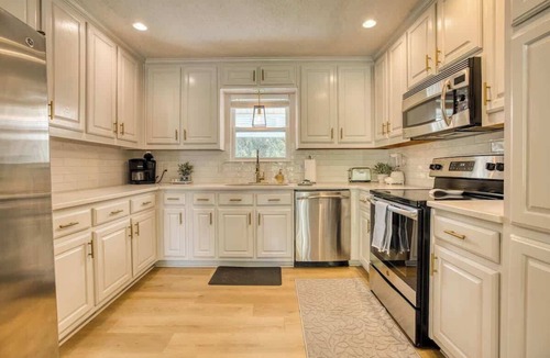 Gainesville House | Lakefront, Boat Dock, Game Room, Backyard Oasis