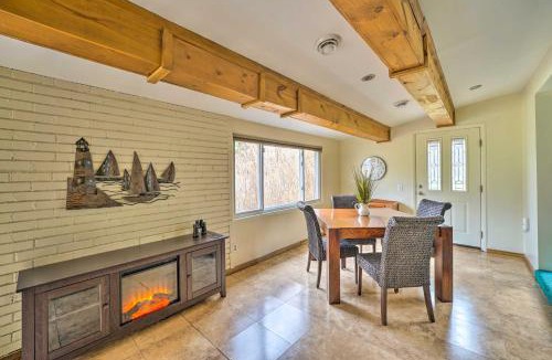 Brohman House | Lakefront Brohman Retreat with Dock and Fire Pit!