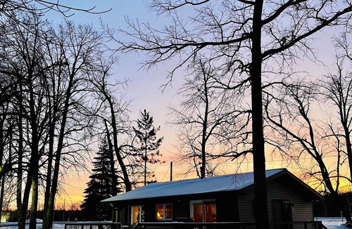 Vineland Cabin | Lakefront Cabin: Dock is in for Fishing Opener!
