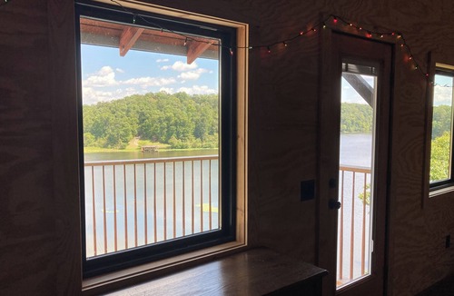 Samantha Cabin | Lakefront Cabin Fall Getaway - Elevated Design and Breathtaking Views