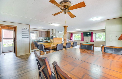 Jay Cabin | Lakefront Cabin in Jay w/Deck, Views & Boat Ramp!