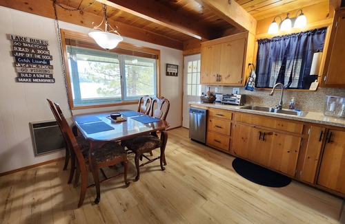 Fawnskin Cabin | Lakefront cabin, newly updated! Private access to beach.
