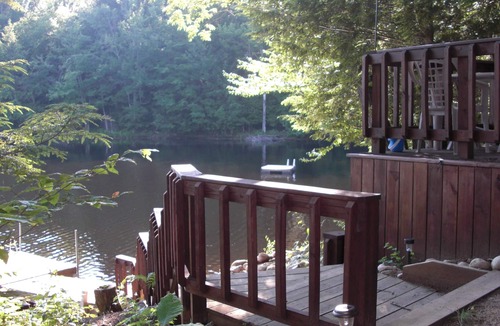 Croghan Cabin | Lakefront Cabin Retreat with Internet. E-Bike Rental Available.