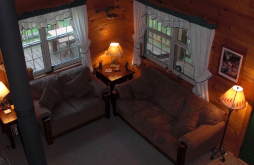 Croghan Cabin | Lakefront Cabin Retreat with Internet. E-Bike Rental Available.