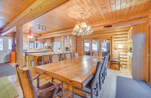 Webster Cottage | Lakefront Cabin w/Sauna & Dock in Webster!