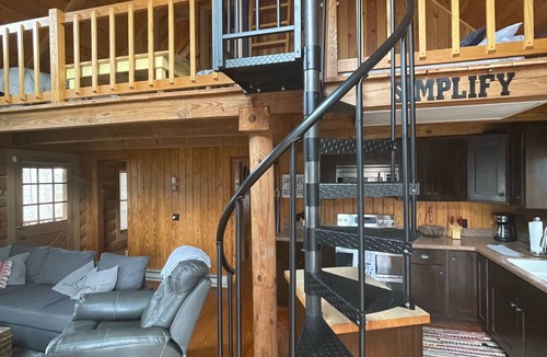 Big Creek Cabin | Lakefront Cabin with dock and gentle slope on Norris Lake