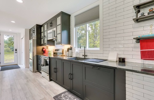 Swan Lake House | Lakefront Catskills Container Home: Private Lake