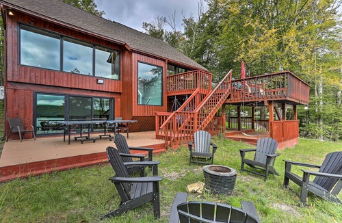 Monticello Cabin | Lakefront Catskills Getaway w/Private Deck!