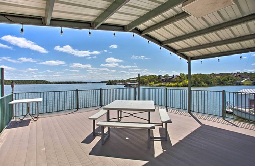 Chico Cabin | Lakefront Chico Haven w/Multi-Level Private Dock!
