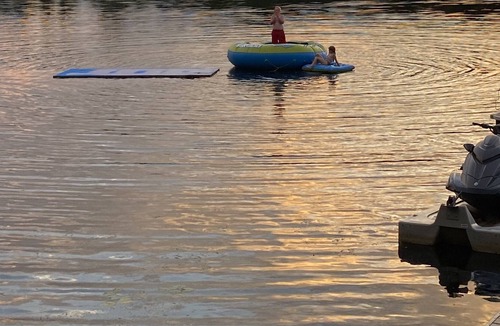Balsam Lake Cabin | Lakefront cottage on quiet lake with private dock