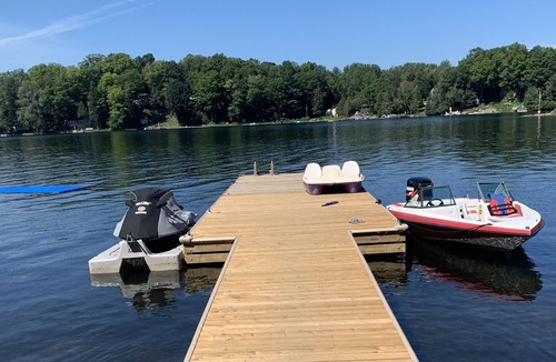 Balsam Lake Cabin | Lakefront cottage on quiet lake with private dock