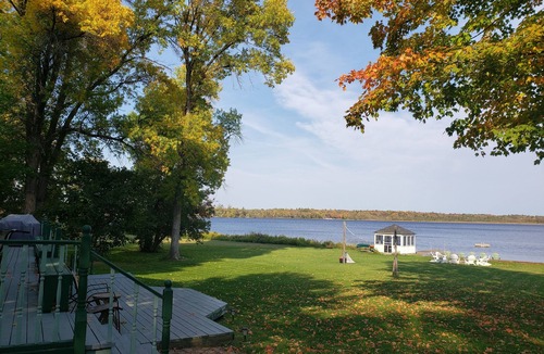 Calabogie Cottage | Lakefront Cottage + Sauna | Beach, Dock & Gazebo