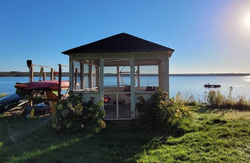 Calabogie Cottage | Lakefront Cottage + Sauna | Beach, Dock & Gazebo