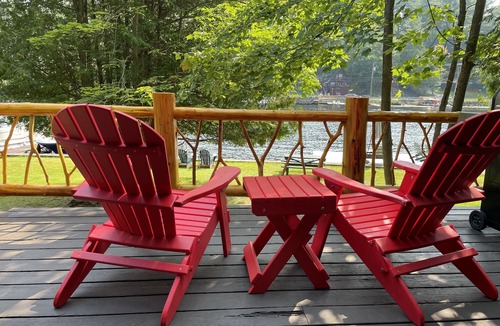 Saranac Lake Cottage | Lakefront cottage, Lake Flower, Saranac Lake, NY
