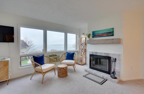 Dewittville House | Lakefront Dewittville Condo with Private Deck!
