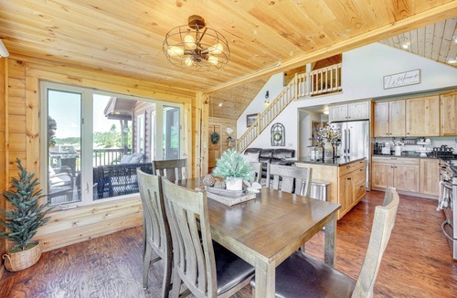 Spring Valley Cabin | Lakefront Divide Cabin w/Game Room!