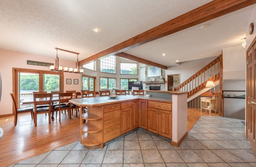 McHenry House | Lakefront Escape with Deck, Firepit & Views