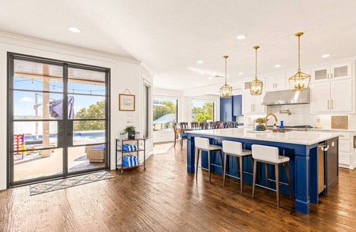 Azle House | Lakefront Estate, Pool & Chef's Kitchen | 5 Suites