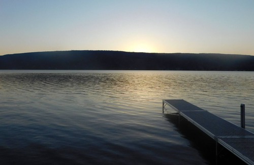 Honeoye House | Lakefront, family friendly home with beautiful lake frontage; unobstructed views