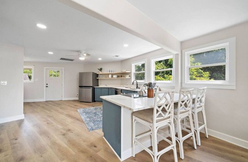 West Livingston House | Lakefront Getaway with Pier and Pool