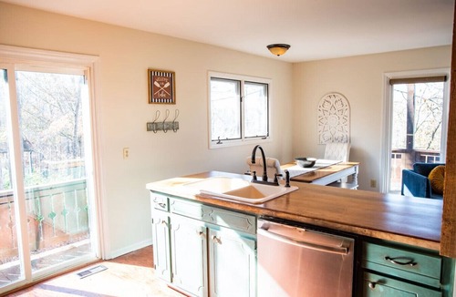 Roxboro House | Lakefront Getaway, Private Dock, Porch, and Fishing!